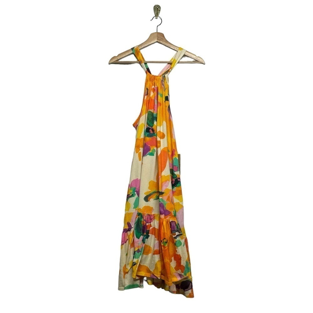 NWT ANTHRO DAILY PRACTICE Frida Cross-Back Midi Dress Orange Motif S

B4 - Picture 3 of 8